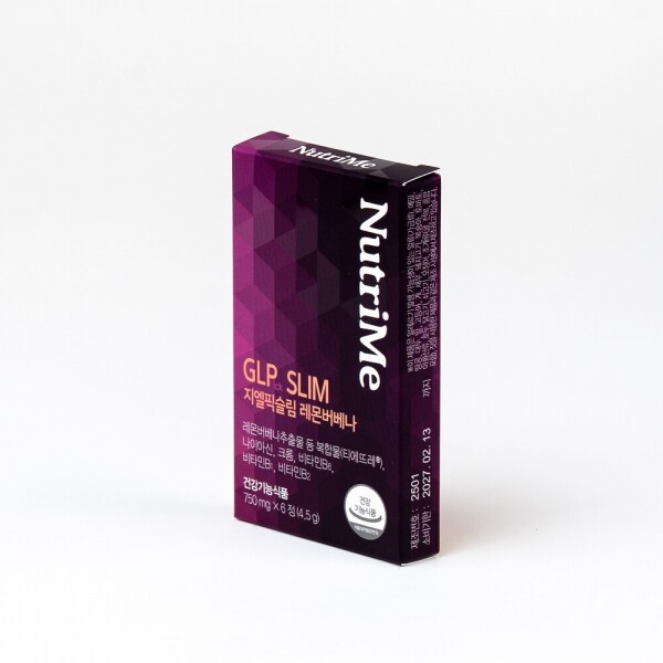 NutriMe,뉴트리미 지엘픽슬림 레몬버베나 6정