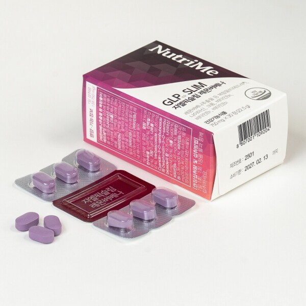 NutriMe,뉴트리미 지엘픽슬림 레몬버베나 6개월분 (30정*6개)